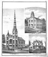 Methodist Episcopal Church, Kennedy Andrew, Warren, School, Trumbull County 1874
